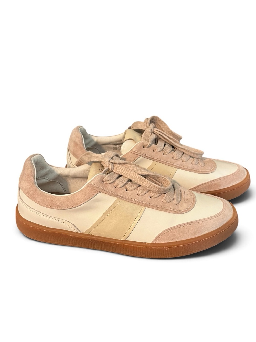 Matisse Cream & Tan Low-Top Women's Sneakers
